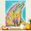 Dolphin Yolo Dean Russo Pop Art Wall Decal