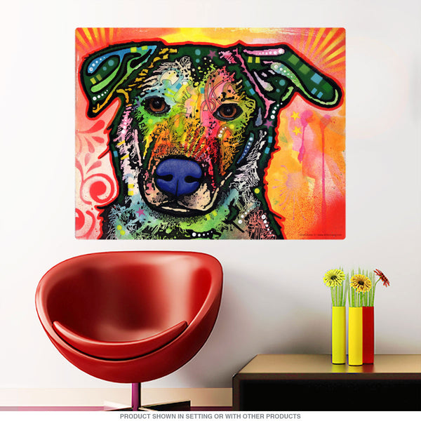 Listening Dog Dean Russo Wall Decal