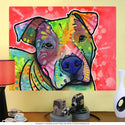 Pretty Pit Bull Dog Dean Russo Wall Decal