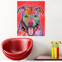 Pit Bull Tongue Dean Russo Wall Decal