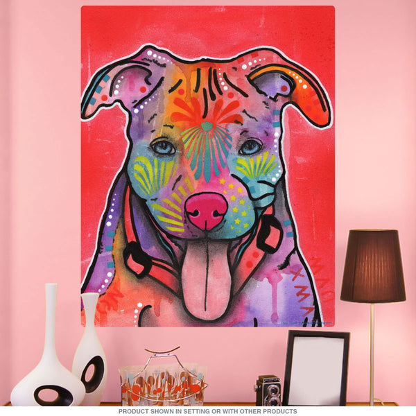 Pit Bull Tongue Dean Russo Wall Decal