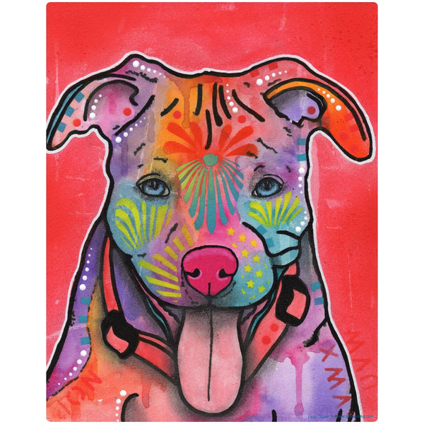 Pit Bull Tongue Dean Russo Wall Decal