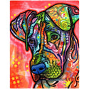 Great Dane Wrinkly Dog Dean Russo Wall Decal