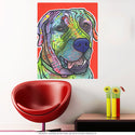 Mastiff Drooly Dog Dean Russo Wall Decal