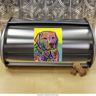 Pastel Retriever Dog  Russo Vinyl Sticker