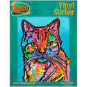 Long Whisker Cat Dean Russo Vinyl Sticker