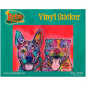 Happy Dogs Dean Russo Vinyl Sticker