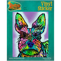 Schnauzer Dog Dean Russo Vinyl Sticker