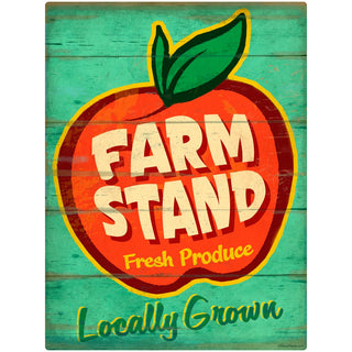 Farm Stand Locally Grown Rustic Wall Decal