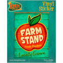 Farm Stand Locally Grown Vinyl Sticker