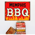 Memphis BBQ Southern Barbecue Wall Decal