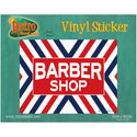 Barber Shop X Stripes Vinyl Sticker