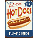 Hot Dogs Delicious Plump Fresh Wall Decal