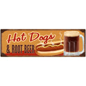 Hot Dogs and Root Beer Mug Wall Decal