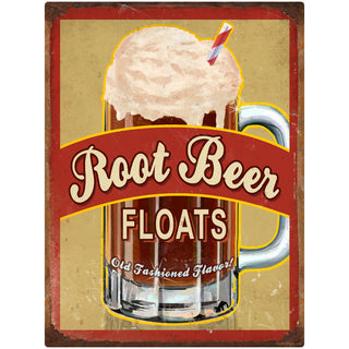 Root Beer Ice Cream Floats Frosty Mug Wall Decal