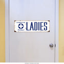 Ladies UV Sanitized Restroom Wall Decal