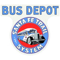 Bus Depot Santa Fe Trail System Wall Decal