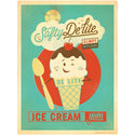 Softy Delite Ice Cream Parlor Floor Graphic