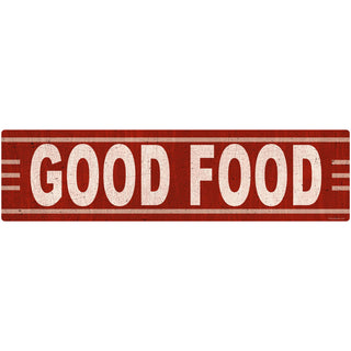 Good Food Vintage Style Floor Graphic