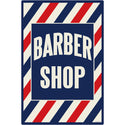 Barber Shop Stripes Floor Graphic