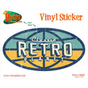 Retro Planet Brand Classic Logo Vinyl Sticker