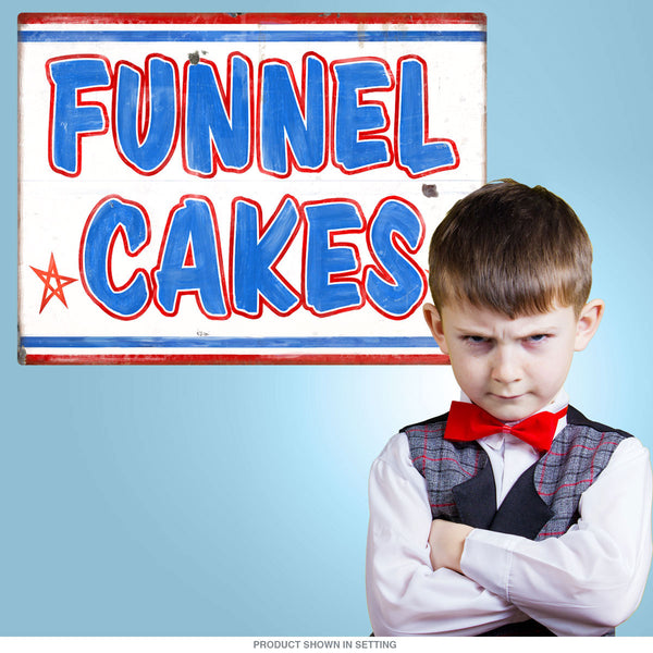 Funnel Cakes Carnival Food Wall Decal