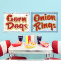 Onion Rings Carnival Food Wall Decal