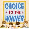 Choice to Winner Yellow Carnival Game Wall Decal