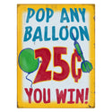 Pop Any Balloon Carnival Game Wall Decal