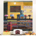 Robot Donut Shop Indecision Wall Decal