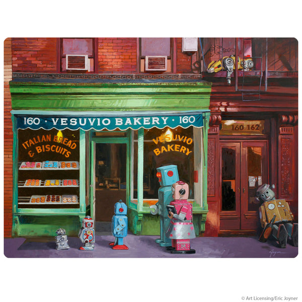 Robot Vesuvio Bakery Lost And Found Wall Decal