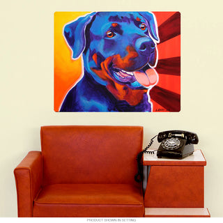 Baloo Rottweiler Dog Wall Decal