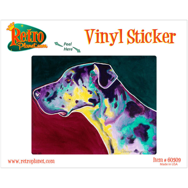 Boz Dalmatian Dog Vinyl Sticker