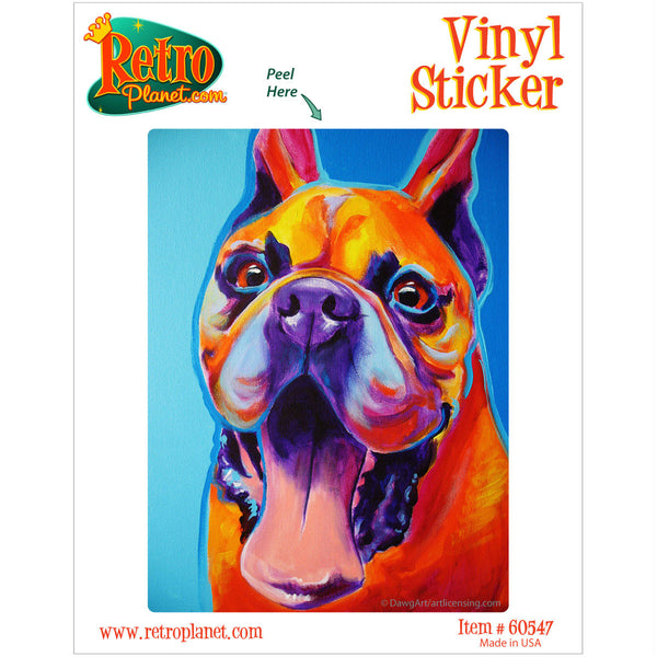 Tyson French Bulldog Dog Vinyl Sticker