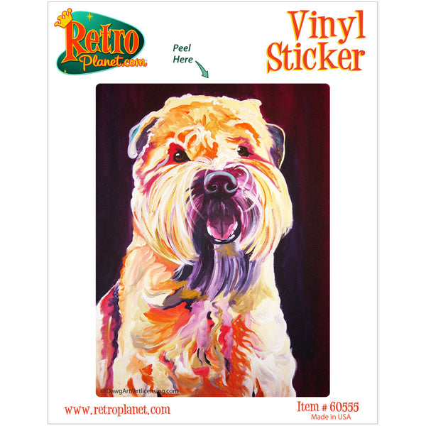 Bailey Boy Schnauzer Dog Vinyl Sticker