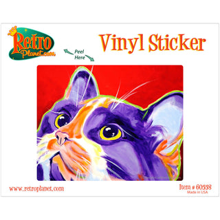Issa Wirehair Cat Vinyl Sticker