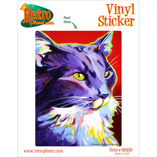 Kelsier Siberian Cat Vinyl Sticker