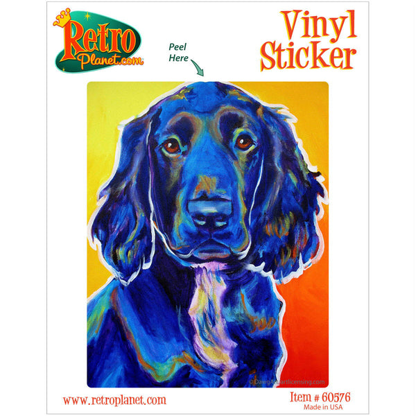 Otis Cocker Spaniel Dog Vinyl Sticker