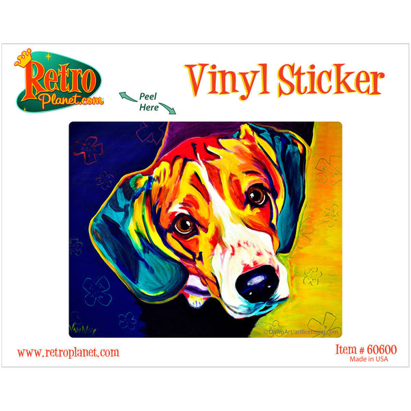 Beagle Bailey Dog Vinyl Sticker