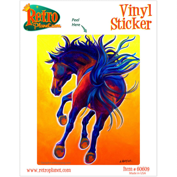 Horse Kick Up Your Heels Vinyl Sticker