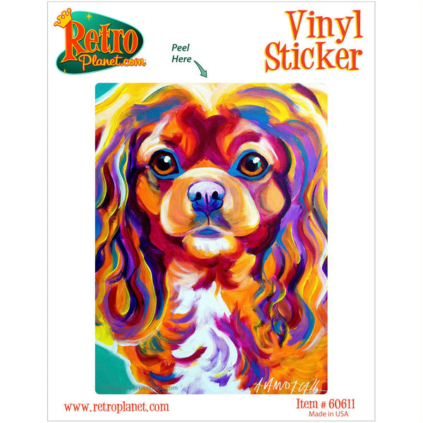 Boonda King Charles Spaniel Dog Vinyl Sticker