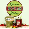 Genuine Mexican Food Restaurant Wall Decal