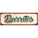 Burritos Mexican Food Wall Decal Cream