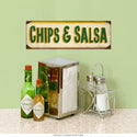 Chips Salsa Mexican Food Wall Decal Cream