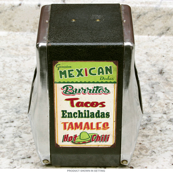 Mexican Food Restaurant Menu Vinyl Sticker