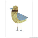 Ring-Necked Blue-winged Celery Bird Wall Decal
