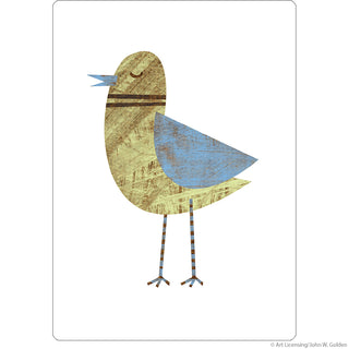 Ring-Necked Blue-winged Celery Bird Wall Decal