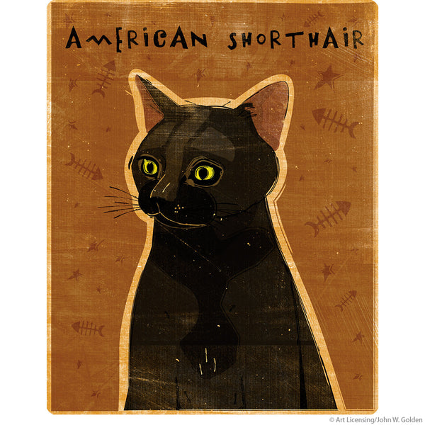 American Shorthair Pet Cat Wall Decal