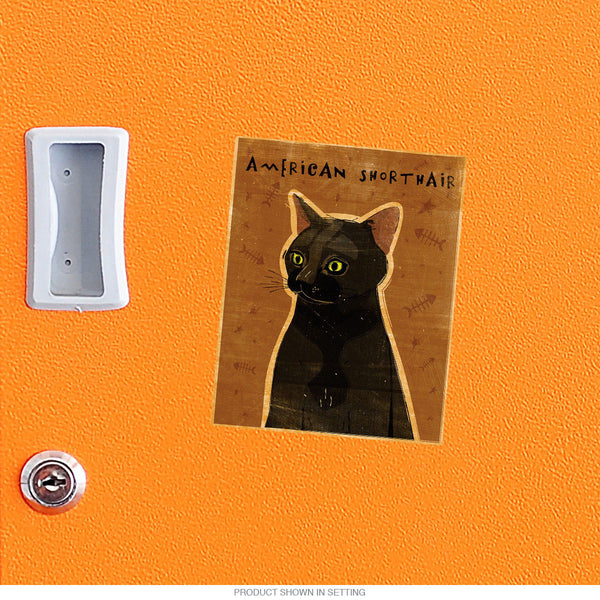 American Shorthair Cat Vinyl Sticker