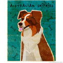 Australian Shepherd Red Dog Wall Decal